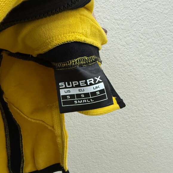 SuperX Marvel Wolverine Logan Sleeveless Full Zip Superhero Hoodie Mens sz Small - Picture 4 of 9